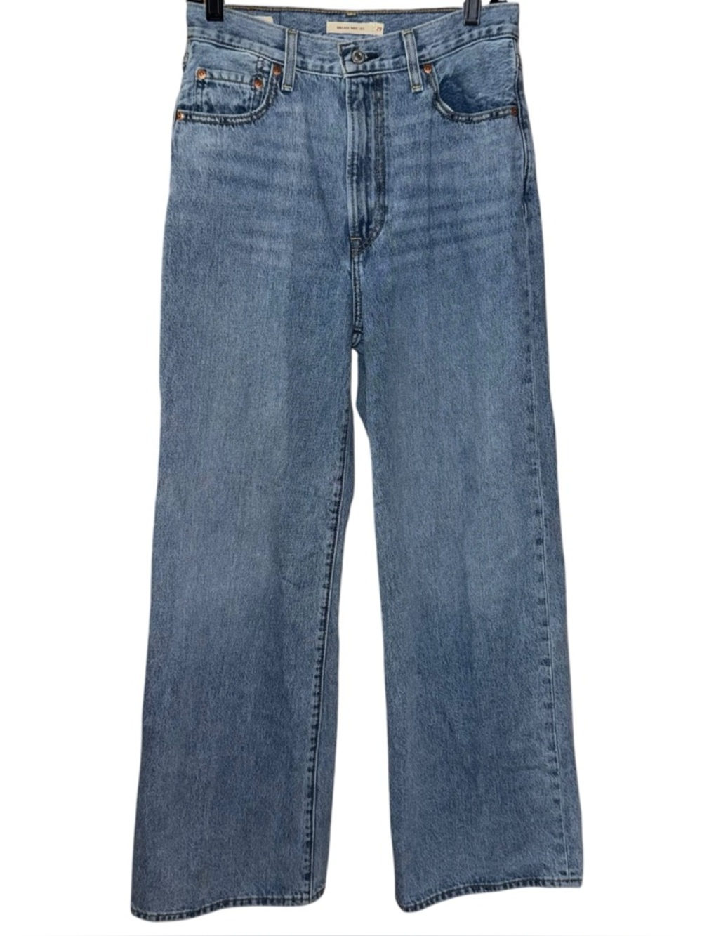 Levi's Light Blue Wide Leg Jeans